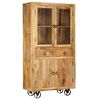 vidaXL Buffet Bois de manguier massif 95x45x185 cm