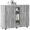 vidaXL Cabinet en Bois avec stockage Gris Sonoma 88,5 x 30,5 x 73 cm