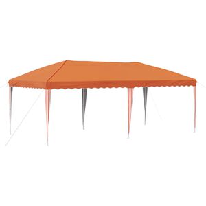 vidaXL Tente de f&ecirc;te pop-up 575 x 290 x 245 cm Orange