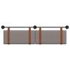 vidaXL T&ecirc;te de lit suspendue Uni Taupe 170 x 55 x 5 cm PU antique