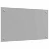 vidaXL Protection de cuisine 2 pcs Gris clair 70 x 40 cm verre tremp&eacute;