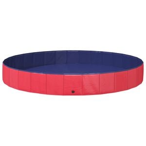 vidaXL Piscine pour enfants &Oslash;300 x 38 cm Rond pour Enfant pour Rouge