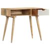 vidaXL Table console 89x44x76 cm Bois de manguier massif