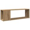 vidaXL Meuble TV ch&ecirc;ne artisanal 100x24x32 cm bois d'ing&eacute;nierie