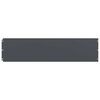 vidaXL Bordures pelouse 20pcs anthracite 25x103cm acier lamin&eacute; &agrave; froid
