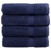 vidaXL Serviettes de bain de qualit&eacute; sup&eacute;rieure SOLUND 4 pcs 600g/m&sup2;
