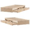 vidaXL Cadre de lit sans matelas 90x200 cm bois de pin massif