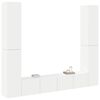 vidaXL Ensemble de meubles TV 6 pcs Blanc Bois d'ingénierie