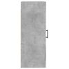 vidaXL Armoire murale gris b&eacute;ton 34,5x34x90 cm bois d'ing&eacute;nierie
