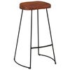 vidaXL Tabourets de bar Gavin lot de 2 50x40x78cm bois massif manguier