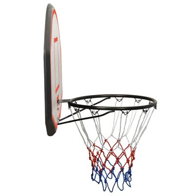 vidaXL Panneau de basket-ball Noir 90x60x2 cm Polyéthylène