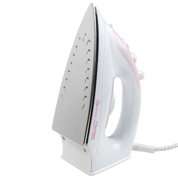 Bestron Fer &agrave; repasser AEA6088P 1800 W Blanc et rose