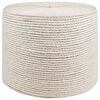 vidaXL Fil en jute 40 mm 250 m Blanc Jute 100% Tossa