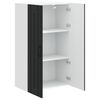 vidaXL Armoire de cuisine Lucca Noir 60 x 31 x 100 cm