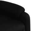 vidaXL Fauteuil de massage inclinable &eacute;lectrique noir similicuir