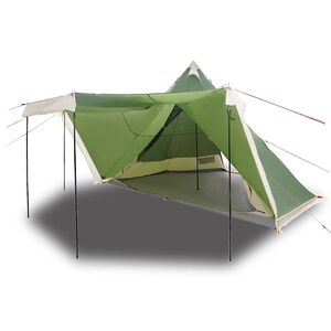 vidaXL Tente familiale tipi 8 personnes vert imperm&eacute;able