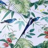 DUTCH WALLCOVERINGS Papier peint Exotic Garden Bleu et vert
