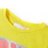 T-shirt pour enfants jaune 140