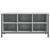 vidaXL Armoire &agrave; chaussures sonoma gris 100x35x50 cm bois d'ing&eacute;nierie