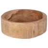 vidaXL Corbeille &agrave; fruits JEPARA Marron Teck &Oslash; 30 cm