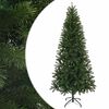 vidaXL Sapin de Noël artificiel Vert 210 cm PVC, PE et acier