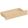 vidaXL Cadre de lit avec 2 tiroirs Bois de pin massif 90x200 cm