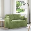 vidaXL Canap&eacute; Vert clair 138 x 78 x 80 cm Velours