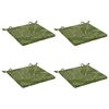 vidaXL Coussins de si&egrave;ge 4 pi&egrave;ces SOEST 4 pc 100 % polyester
