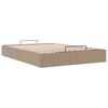 vidaXL Cadre de lit ottoman sans matelas cappuccino 140x190 cm