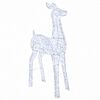 vidaXL Renne de No&euml;l lumineux &agrave; LED LOVIISA 900 LED Blanc froid