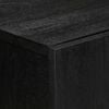 vidaXL Buffets 3 pcs noir bois d'ingénierie