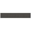 vidaXL T&ecirc;te de lit murale 12 pc 90 x 15 cm Gris fonc&eacute; tissu