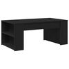 vidaXL Table basse Ch&ecirc;ne noir 102 x 55 x 42 cm Bois d'ing&eacute;nierie