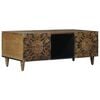 vidaXL Table basse Marron 100 x 54 x 40 cm Bois de mangue massif