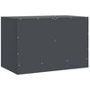 vidaXL Meubles TV 2 pcs anthracite 67x39x44 cm acier