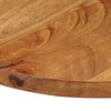 vidaXL Dessus de table &Oslash; 80x2,5 cm rond bois de manguier massif