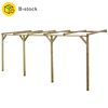 vidaXL B-Stock Pergola inclin&eacute;e 2x5x2,2 m Bois massif de pin impr&eacute;gn&eacute;