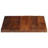 vidaXL Dessus de table 60x60x3,8 cm carr&eacute; bois massif de r&eacute;cup&eacute;ration