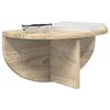 vidaXL &Eacute;tag&egrave;re Murale Ch&ecirc;ne Sonoma 38 x 19 x 19 cm Bois d'ing&eacute;nierie
