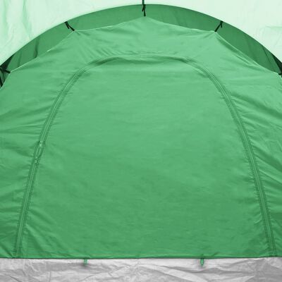 vidaXL Tente de camping 6 personnes Bleu et vert
