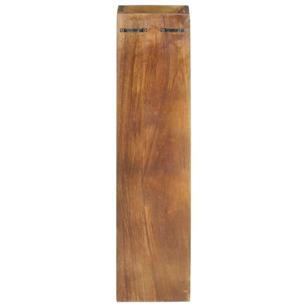 vidaXL Casier à bouteilles pour 5 bouteilles Bois de récupération