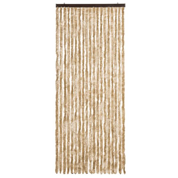 vidaXL Moustiquaire Beige 56x200 cm Chenille