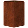 vidaXL Jardini&egrave;re Rouill&eacute; 40x40x45 cm Acier corten