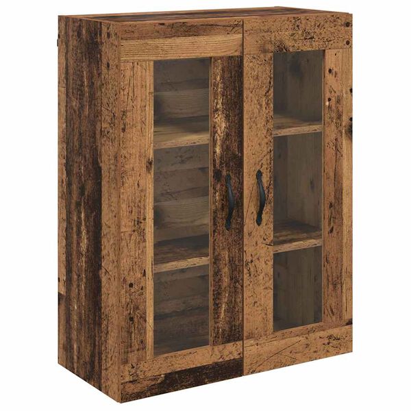 vidaXL Meuble mural Bois Ancien 69,5 x 34 x 90 cm