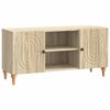 vidaXL Meuble TV Ch&ecirc;ne Sonoma 102 x 34,5 x 50 cm Bois d'ing&eacute;nierie