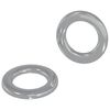 vidaXL Rondelles 2 pcs Argent&eacute; 10 x 10 x 0,8 mm Fer