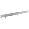 vidaXL Bordure de Pelouse 50 pcs 100 x 12 cm Acier Argent&eacute;