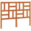 vidaXL T&ecirc;te de lit cire marron 180 cm bois massif de pin