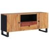 vidaXL Meuble TV 105x33,5x46 cm bois d'acacia solide et d'ingénierie