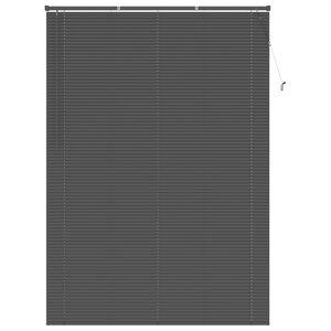 vidaXL Store V&eacute;nitien R&eacute;glable Gris Argent&eacute; 213 x 150 cm PVC